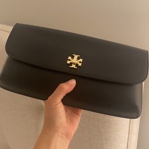 Leather Tory Burch Clutch